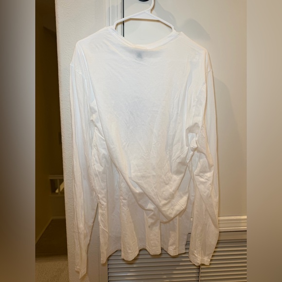 NWT Luxe Lotus Long Sleeve Jersey in White Size XL - Picture 7 of 10